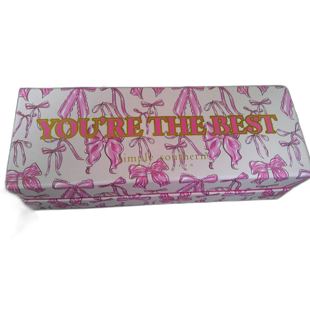 NEW IN BOX  YOU'RE THE BEST  SIMPLY SOUTHERN 3 SCENTED BATH BOMBS PEACH, MELON